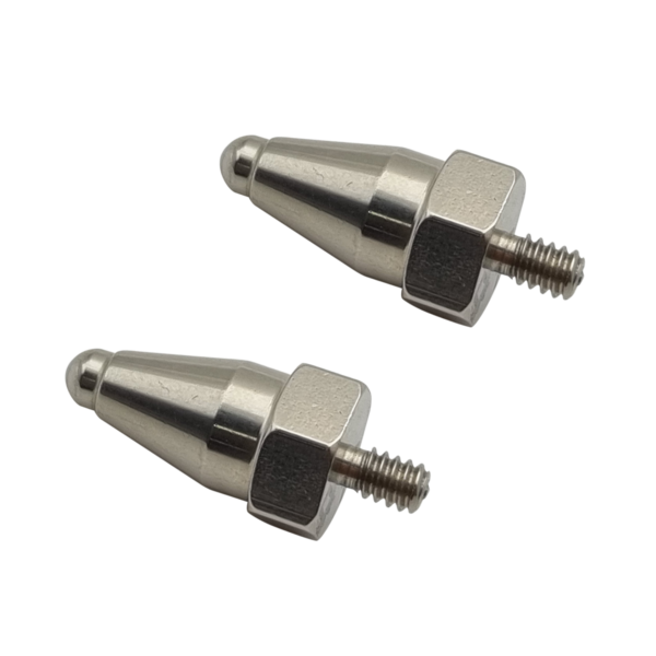 Pair of 19 St. Steel Contact Points - Male Thread