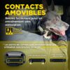 640X - ( 280X ) 2-Dog Unit + (2) HANDSFREE SQUARES